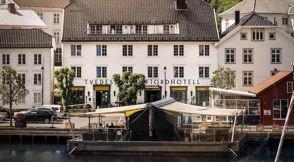 Tvedestrand Fjordhotell - Unike Hoteller Kültér fotó